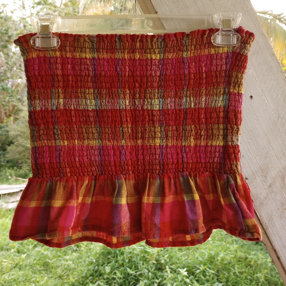 American Eagle Strapless Crop Top